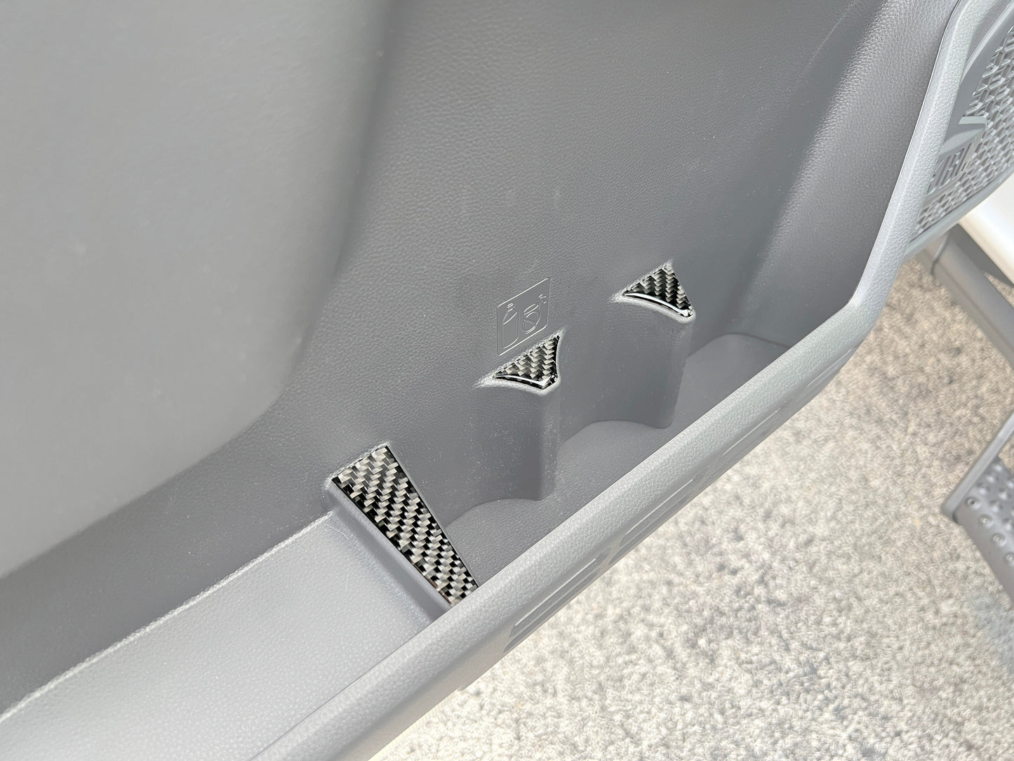 Front Side Door Cupholder Accent Trim Fits 2024-2026 Toyota Tacoma by Tufskinz.com