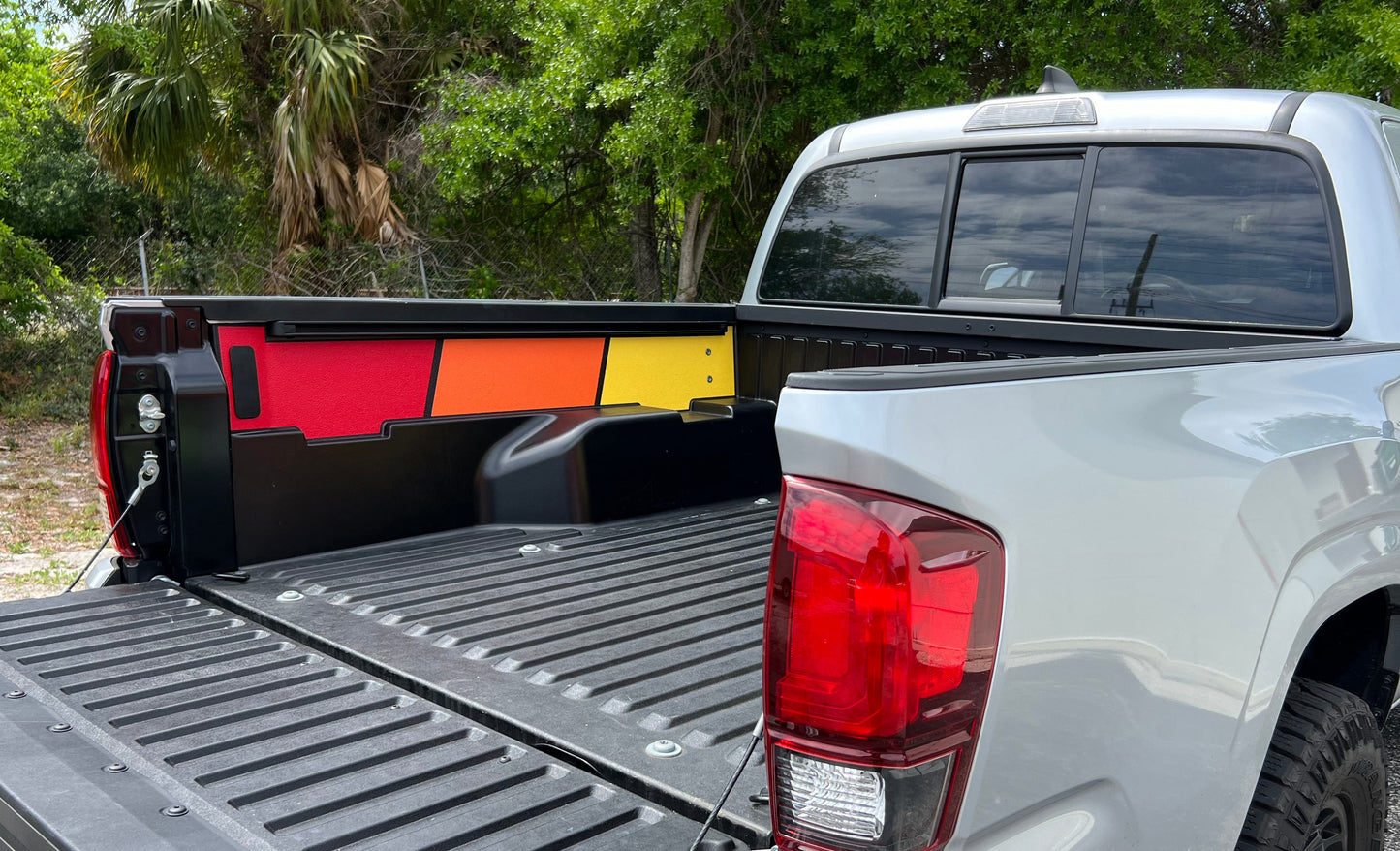 Inner Bedside Liner Overlays Fits 2016-2023 Toyota Tacoma w/5ft Bed by Tufskinz.com