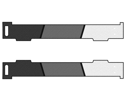 Inner Bedside Liner Overlays Fits 2016-2023 Toyota Tacoma w/5ft Bed by Tufskinz.com