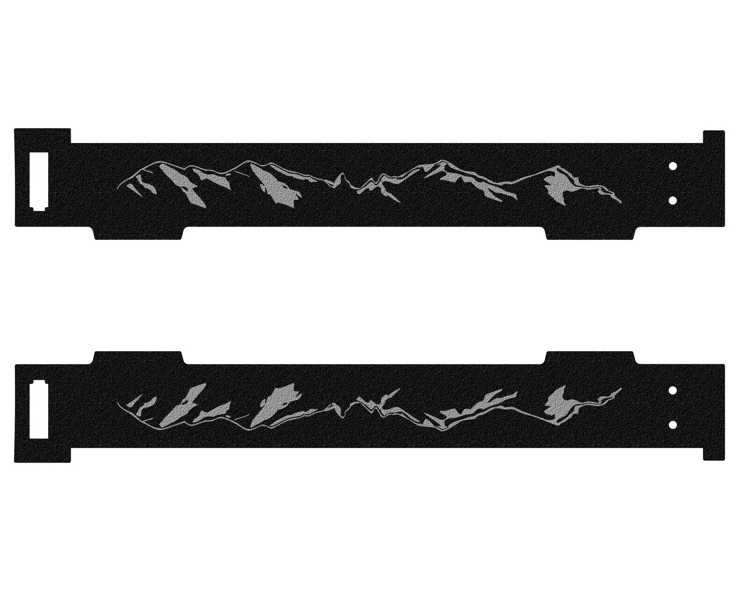 Inner Bedside Liner Overlays Fits 2016-2023 Toyota Tacoma w/5ft Bed by Tufskinz.com