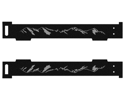 Inner Bedside Liner Overlays Fits 2016-2023 Toyota Tacoma w/5ft Bed by Tufskinz.com