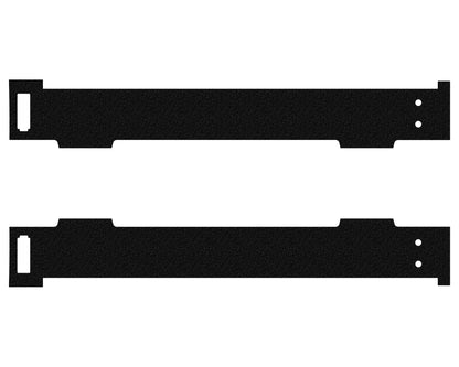 Inner Bedside Liner Overlays Fits 2016-2023 Toyota Tacoma w/5ft Bed by Tufskinz.com
