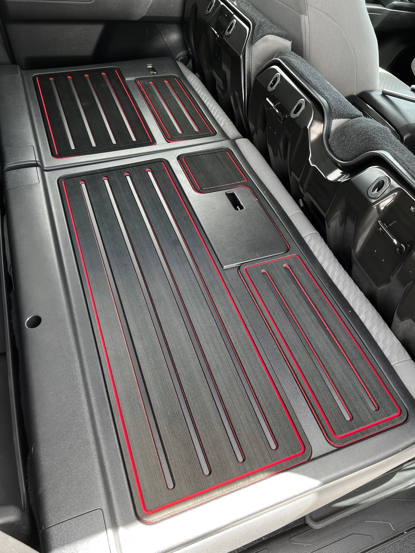 Back Side of Rear Seat Foam Inserts Fits 2016-2023 Toyota Tacoma by Tufskinz.com