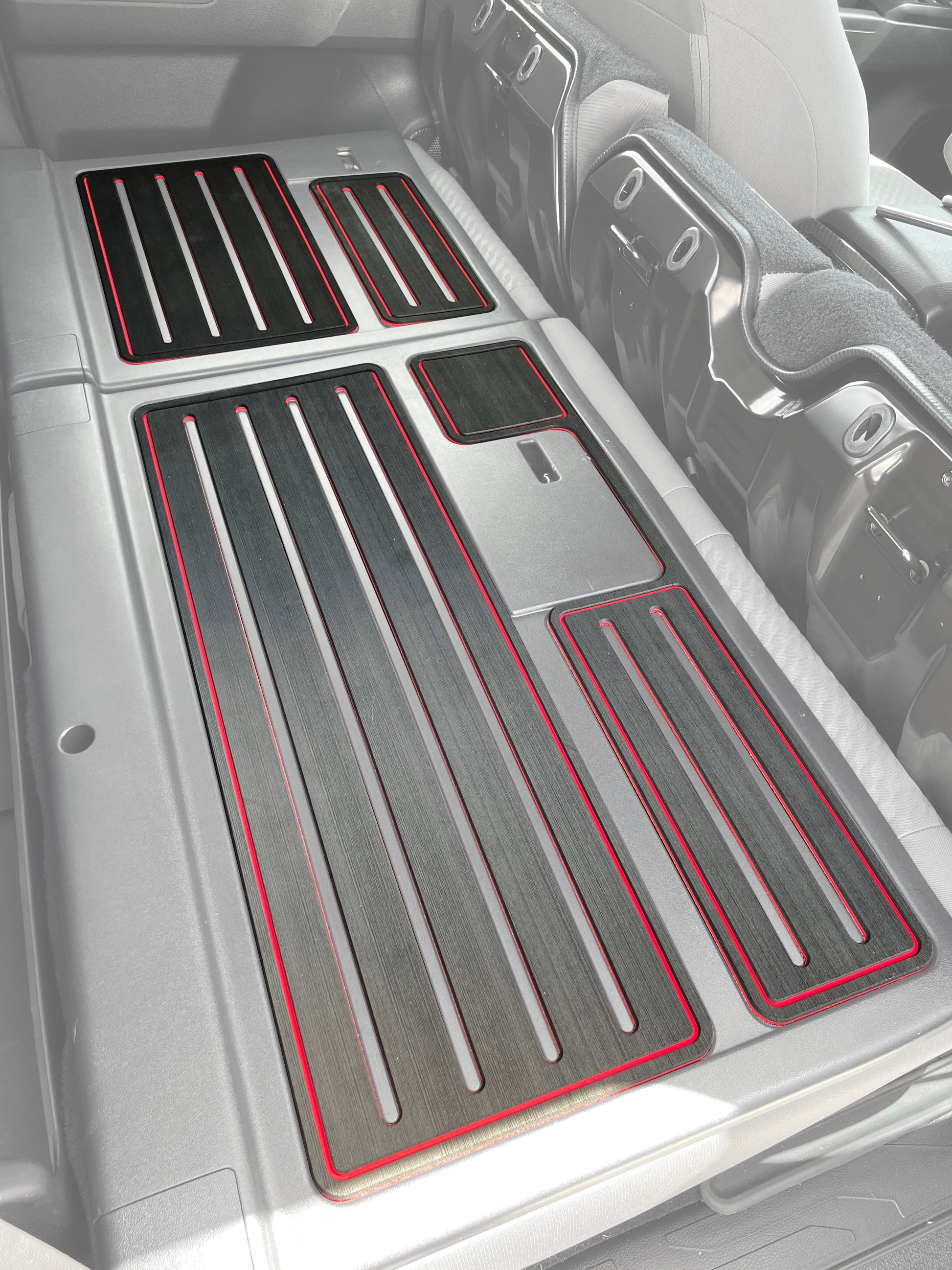 Back Side of Rear Seat Foam Inserts Fits 2016-2023 Toyota Tacoma by Tufskinz.com