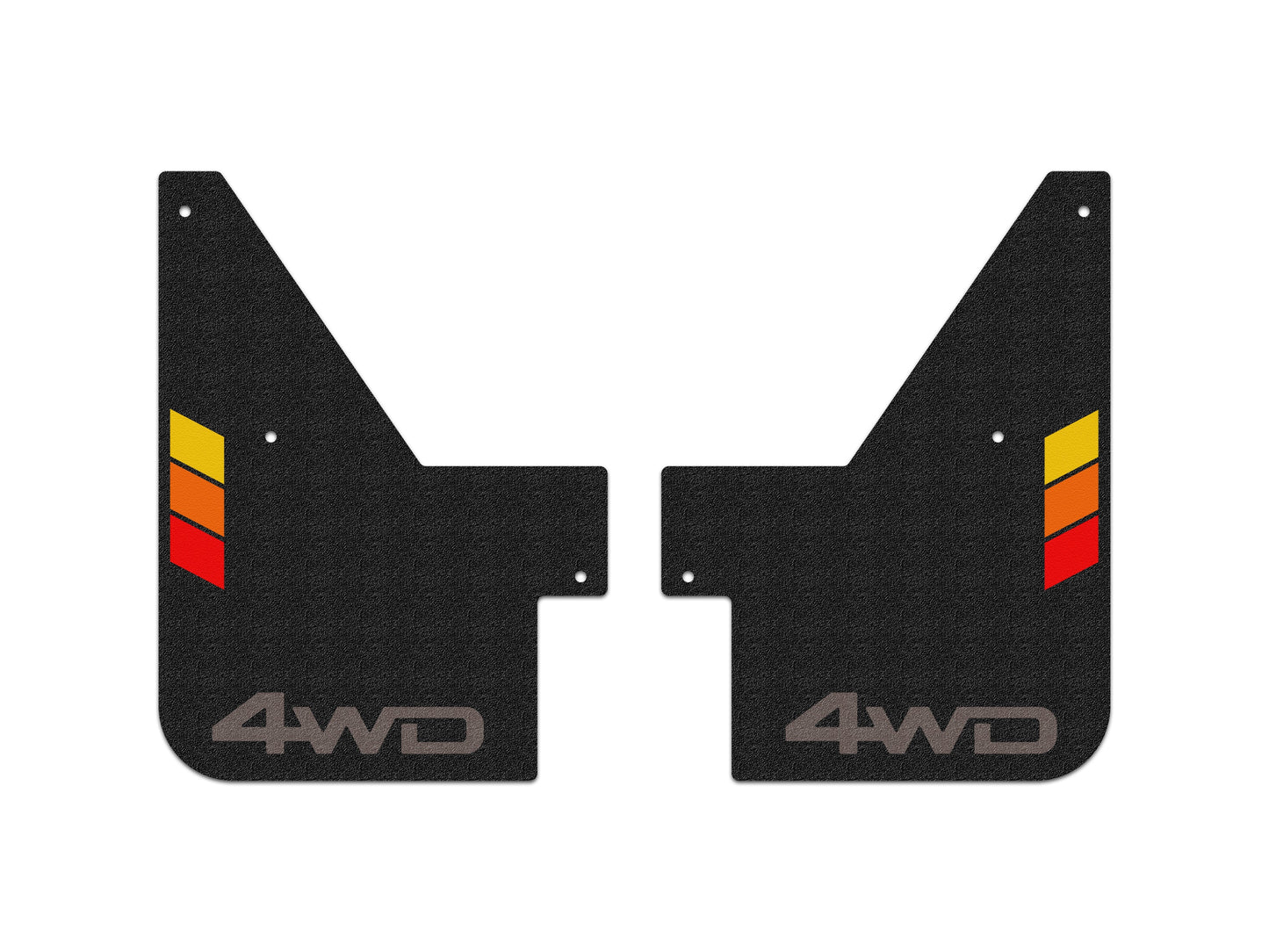 Mudflaps Fits 2024-2026 Toyota Tacoma by Tufskinz.com