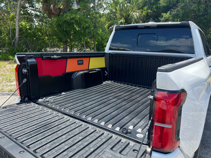 Inner Bedside Overlays Fits 2024-2026 Toyota Tacoma(without Truck Bed Power Port) by Tufskinz.com