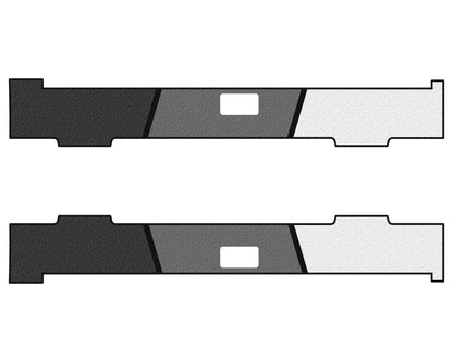 Inner Bedside Overlays Fits 2024-2026 Toyota Tacoma(without Truck Bed Power Port) by Tufskinz.com