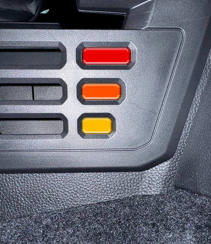 Center Console Storage Inserts Fits 2024-2026 Toyota Tacoma & 2025-2026 4Runner by Tufskinz.com