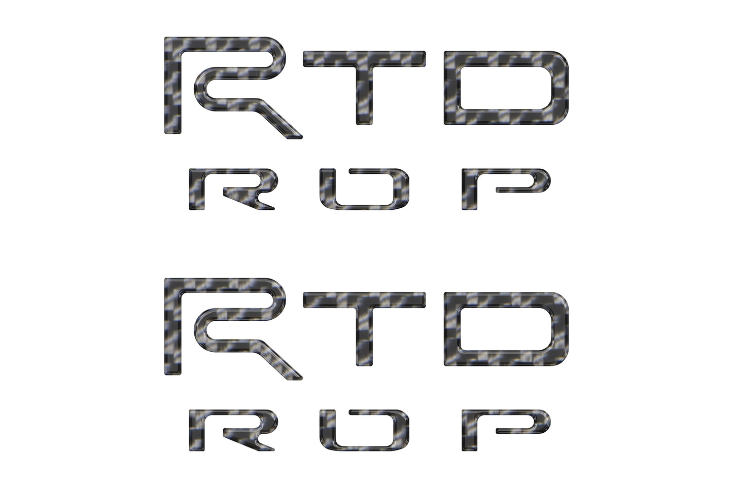 TRD Pro Interior Door Letter Overlays Fits 2024-2026 Toyota Tacoma by Tufskinz.com