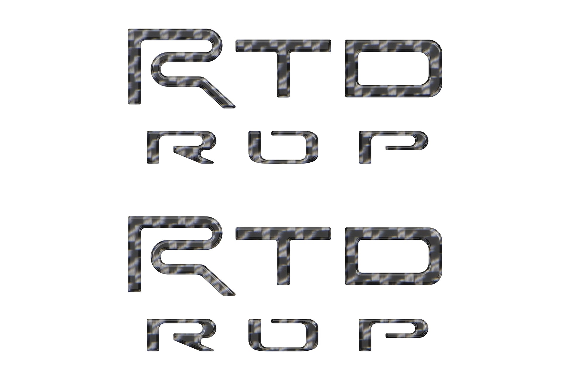 TRD Pro Interior Door Letter Overlays Fits 2024-2026 Toyota Tacoma by Tufskinz.com