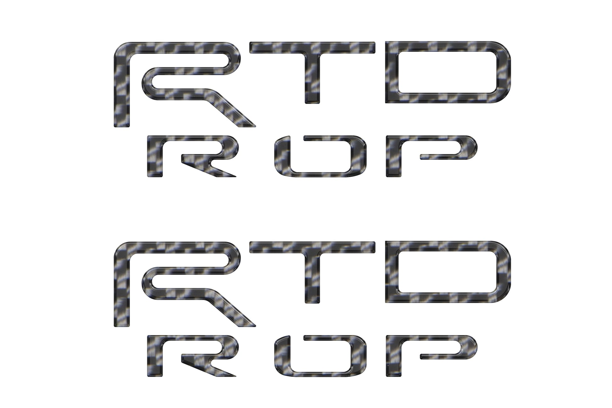 Hood Louver Letter Overlays Fits 2024-2026 Toyota Tacoma by Tufskinz.com