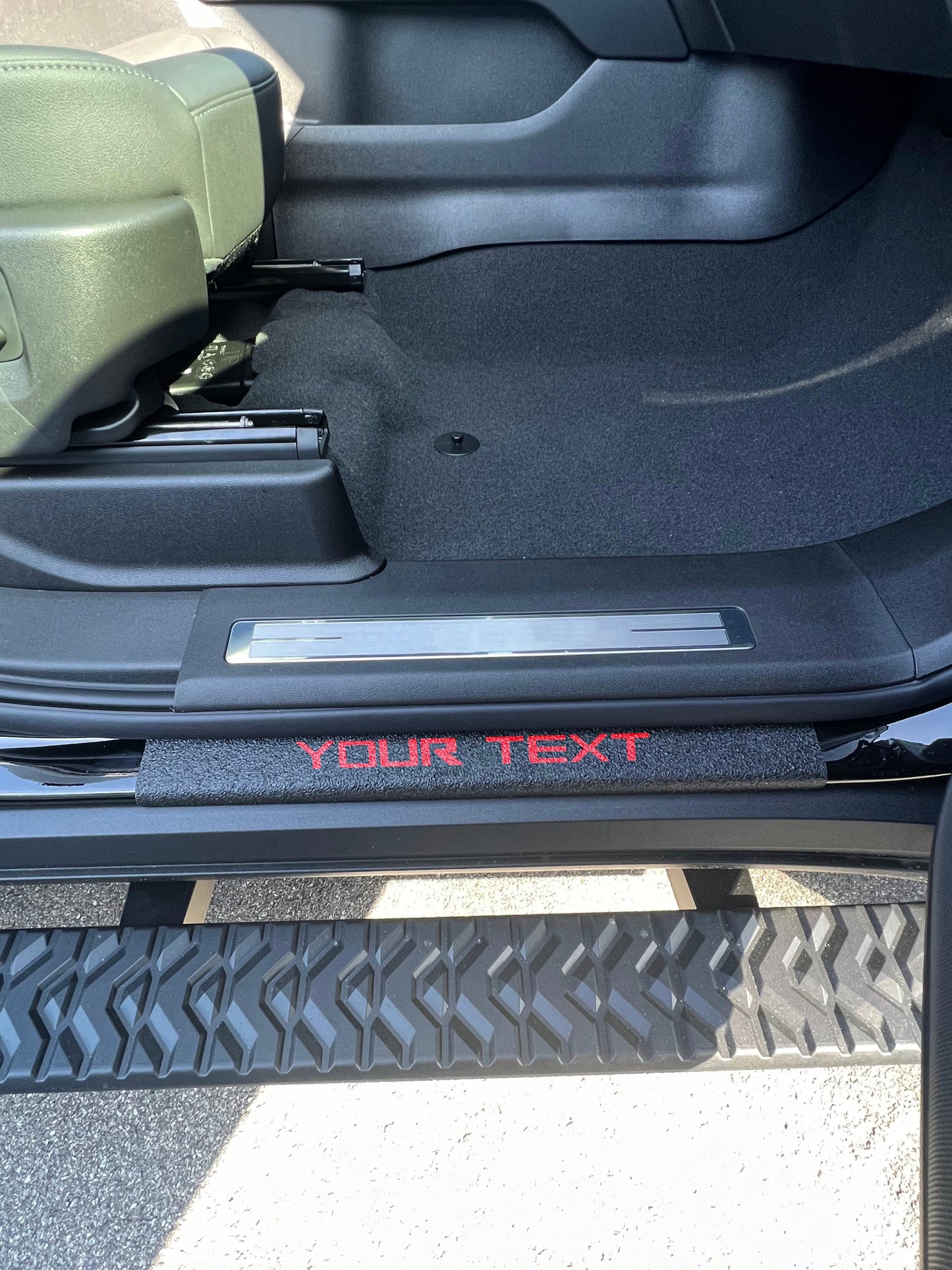 Door Sill Protection Overlays Fits 2021-2026 Chevrolet Tahoe by Tufskinz.com