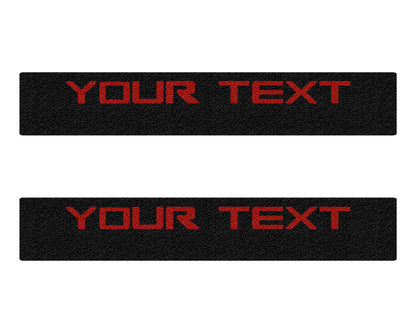 Door Sill Protection Overlays Fits 2021-2026 Chevrolet Tahoe by Tufskinz.com
