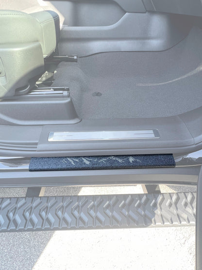 Door Sill Protection Overlays Fits 2021-2026 Chevrolet Tahoe by Tufskinz.com