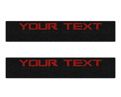Door Sill Protection Overlays Fits 2021-2026 Chevrolet Tahoe by Tufskinz.com