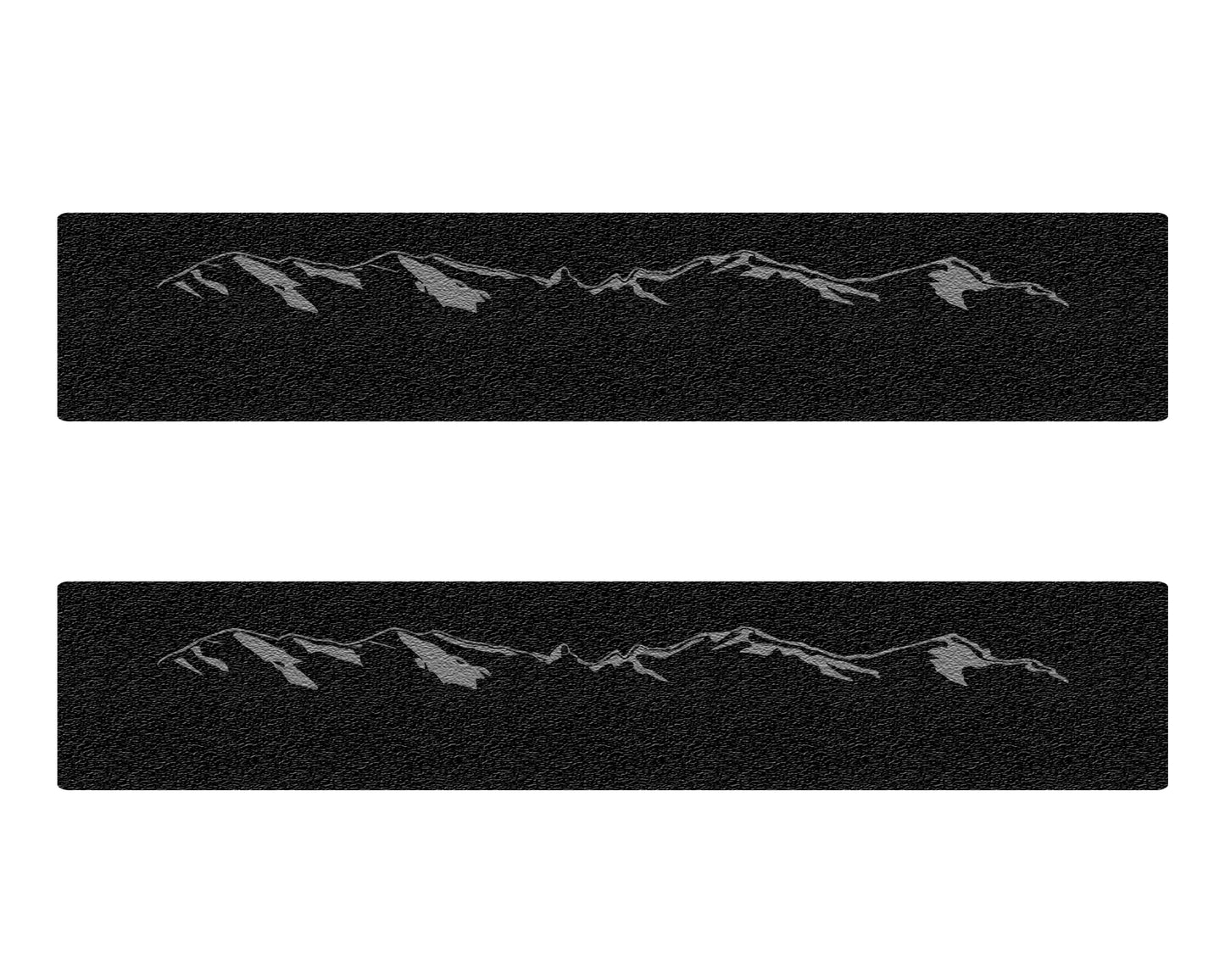 Door Sill Protection Overlays Fits 2021-2026 Chevrolet Tahoe by Tufskinz.com