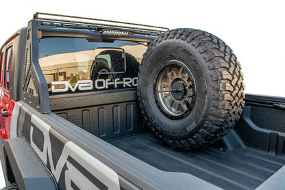 20+ Jeep JT Stand Up Spare Tire Mount by DV8 Offroad