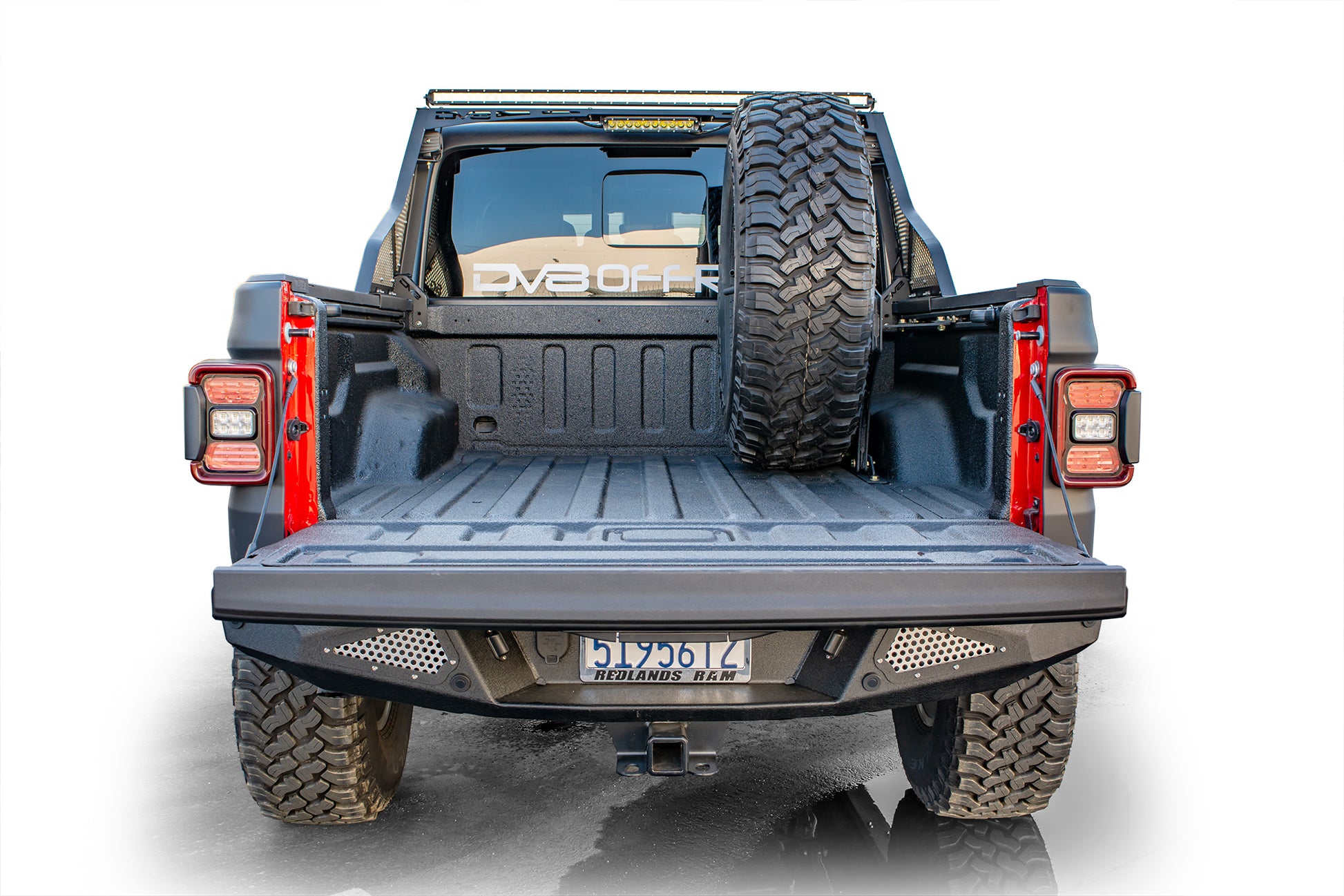 20+ Jeep JT Stand Up Spare Tire Mount by DV8 Offroad