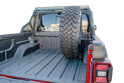 20+ Jeep JT Stand Up Spare Tire Mount by DV8 Offroad