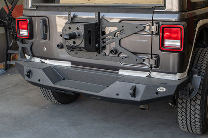 18+ Jeep JL Tailgate Mounted Tire Carrier by DV8 Offroad
