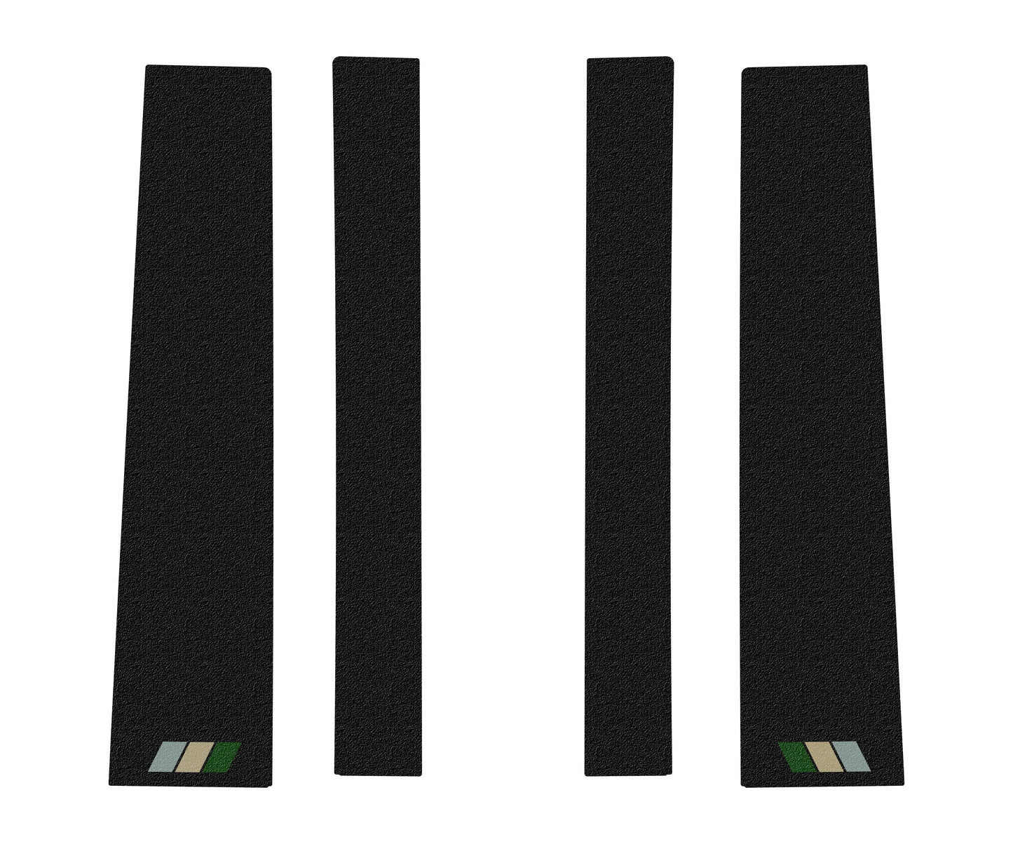 Door Pillar Accent Trim Fits 2006-2014 Toyota FJ Cruiser by Tufskinz.com