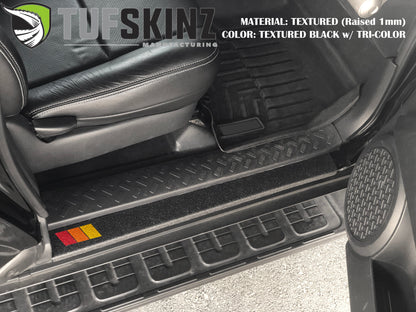 Door Sill Protection Overlays Fits 2006-2014 Toyota FJ Cruiser by Tufskinz.com