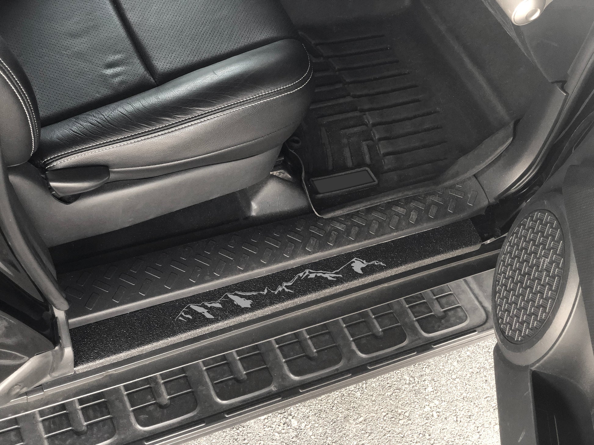 Door Sill Protection Overlays Fits 2006-2014 Toyota FJ Cruiser by Tufskinz.com