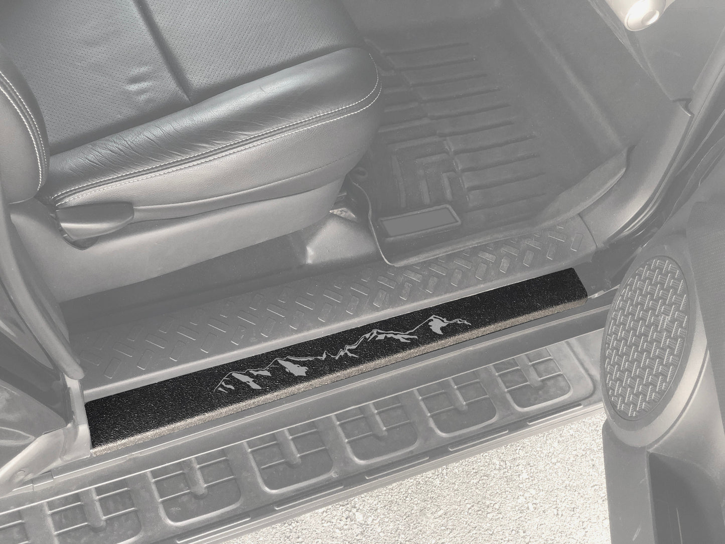 Door Sill Protection Overlays Fits 2006-2014 Toyota FJ Cruiser by Tufskinz.com
