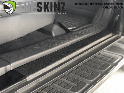 Door Sill Protection Overlays Fits 2006-2014 Toyota FJ Cruiser by Tufskinz.com