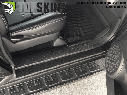 Door Sill Protection Overlays Fits 2006-2014 Toyota FJ Cruiser by Tufskinz.com