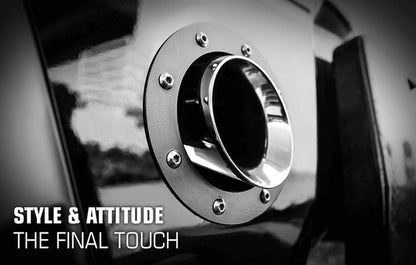 Magnaflow Single Exhaust Tip - 2.5in. Inlet/3in. Outlet by MagnaFlow Exhaust Products