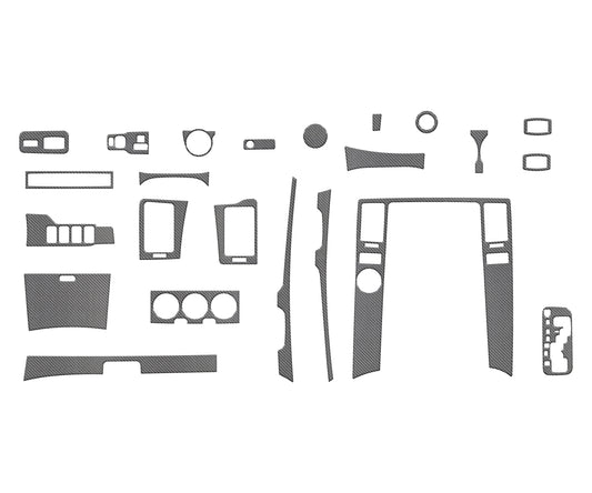 Full Interior Trim Kit Fits 2003-2009 Toyota 4Runner by Tufskinz.com