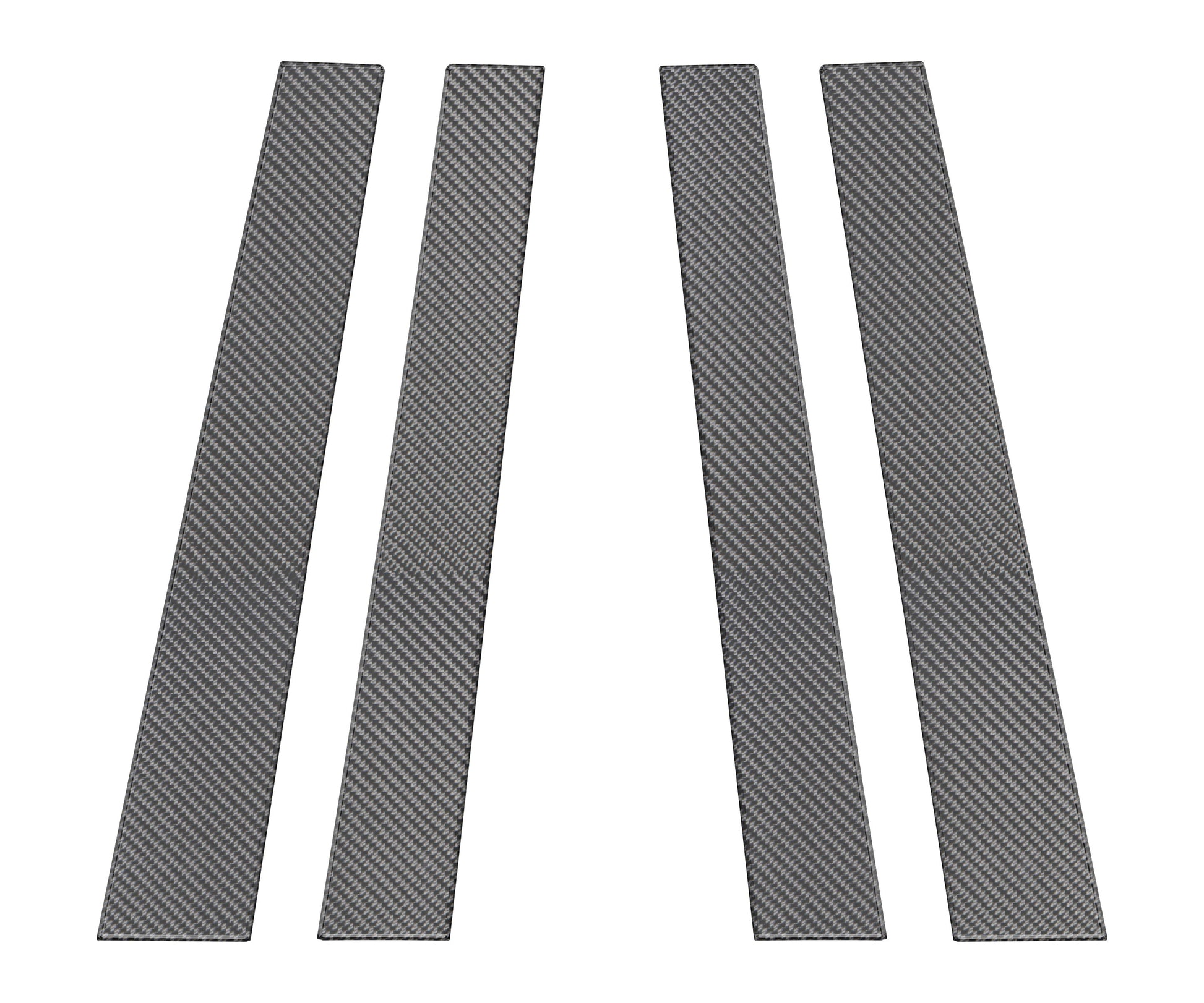 Door Pillar Overlays Fits 2003-2009 Toyota 4Runner by Tufskinz.com