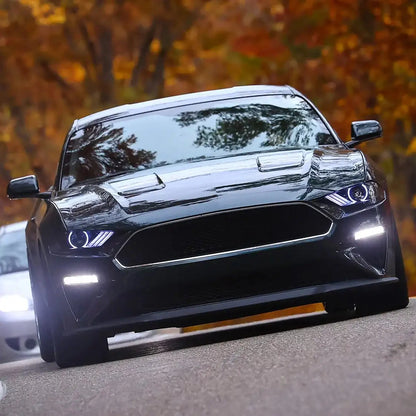 ORACLE Lighting 2018-2023 Ford Mustang "Black Series" Dynamic ColorSHIFT LED Headlights w/ Sequential Turn Signal by ORACLE Lighting