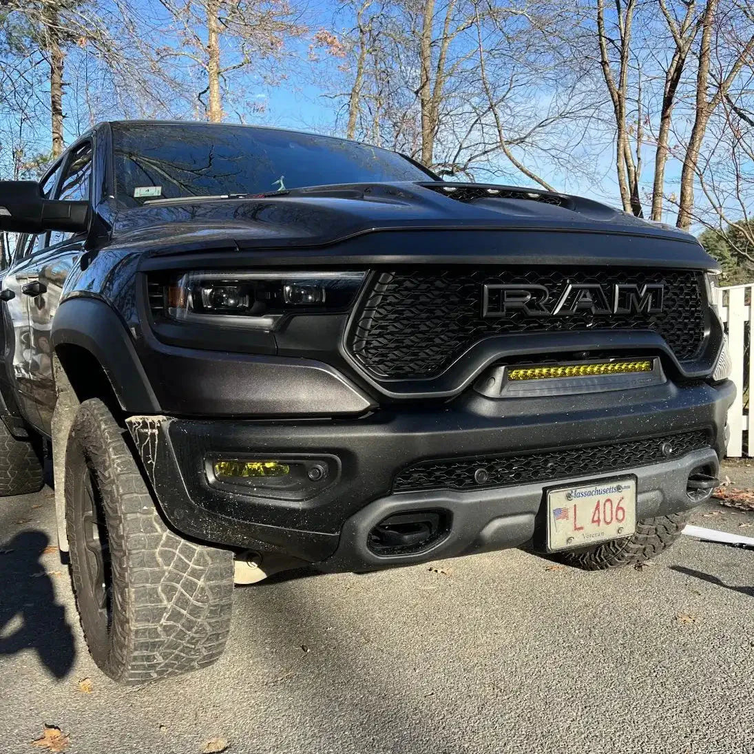 2019-2025 RAM Rebel/TRX/RHO Front Bumper Flush LED Light Bar | 100W 12,000 Lumens by ORACLE Lighting