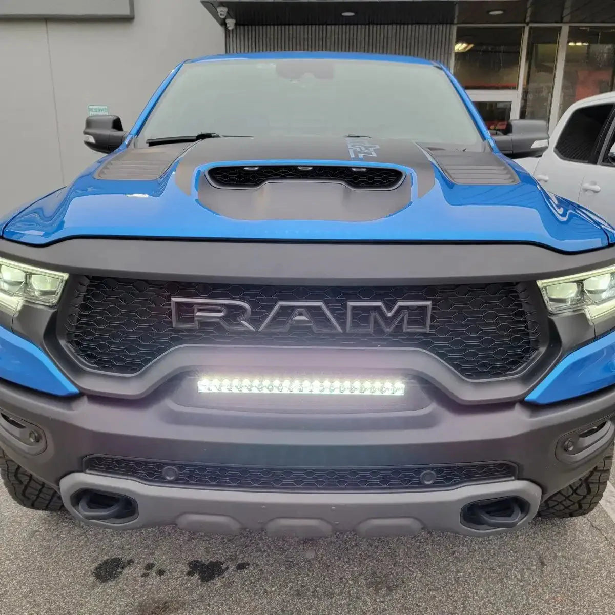 2019-2025 RAM Rebel/TRX/RHO Front Bumper Flush LED Light Bar | 100W 12,000 Lumens by ORACLE Lighting