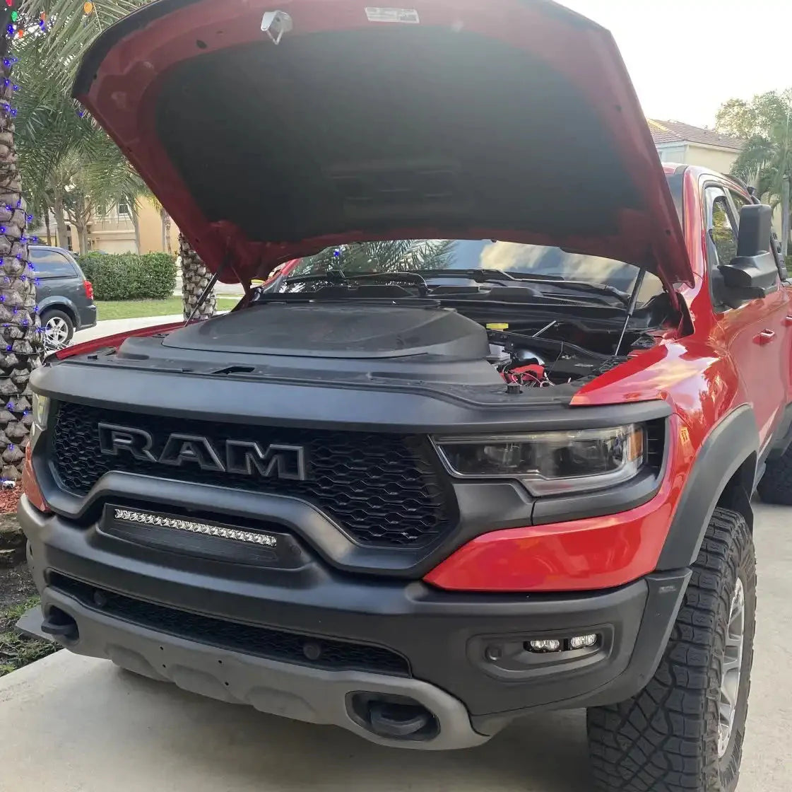 2019-2025 RAM Rebel/TRX/RHO Front Bumper Flush LED Light Bar | 100W 12,000 Lumens by ORACLE Lighting