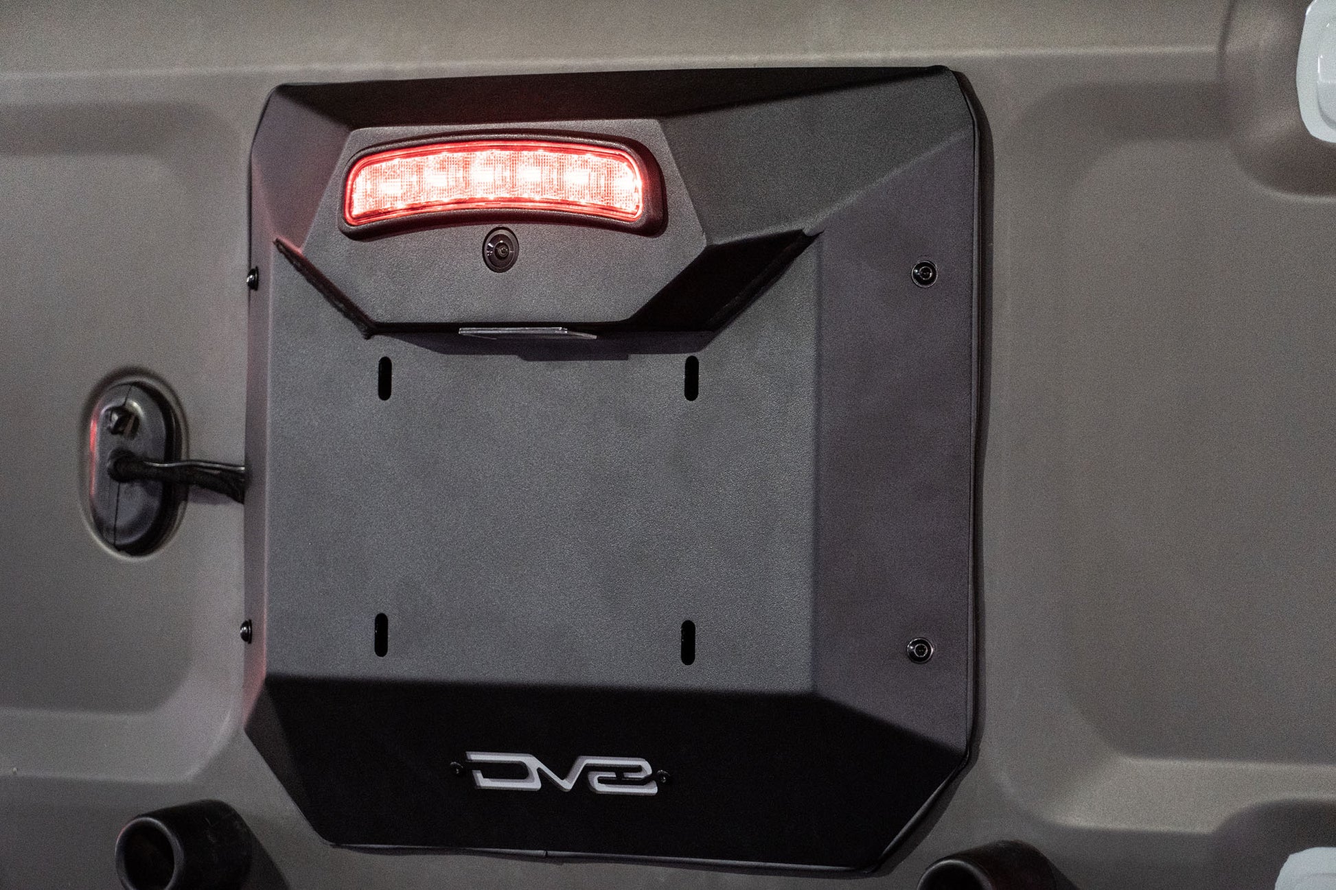 Spare Tire Carrier Delete Plate by DV8 Offroad