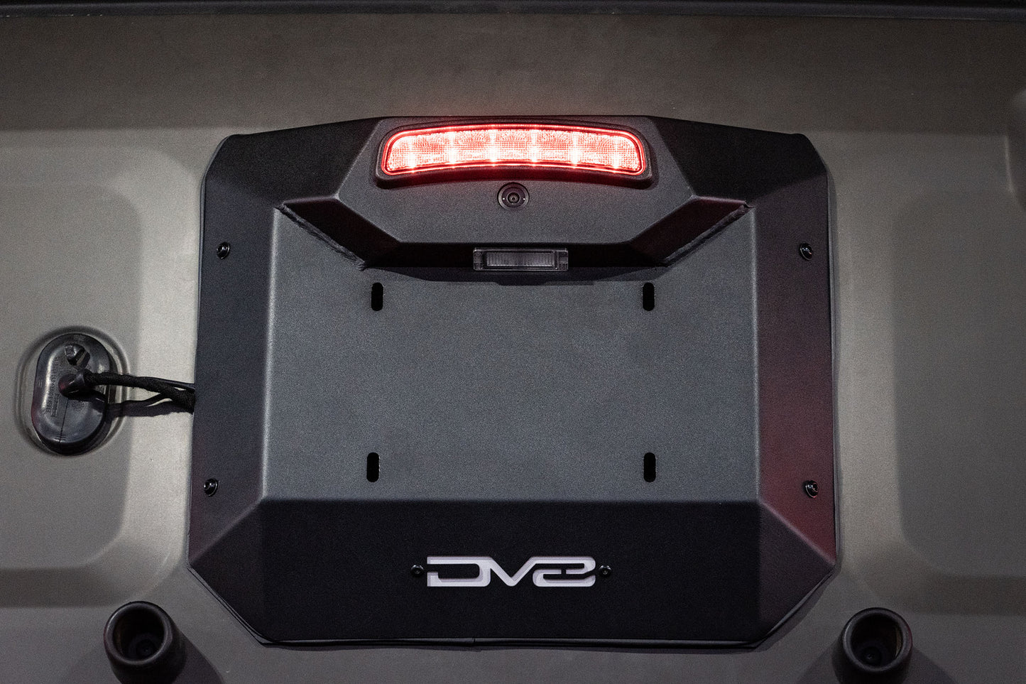 Spare Tire Carrier Delete Plate by DV8 Offroad