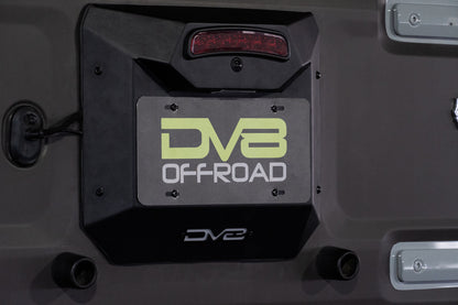Spare Tire Carrier Delete Plate by DV8 Offroad