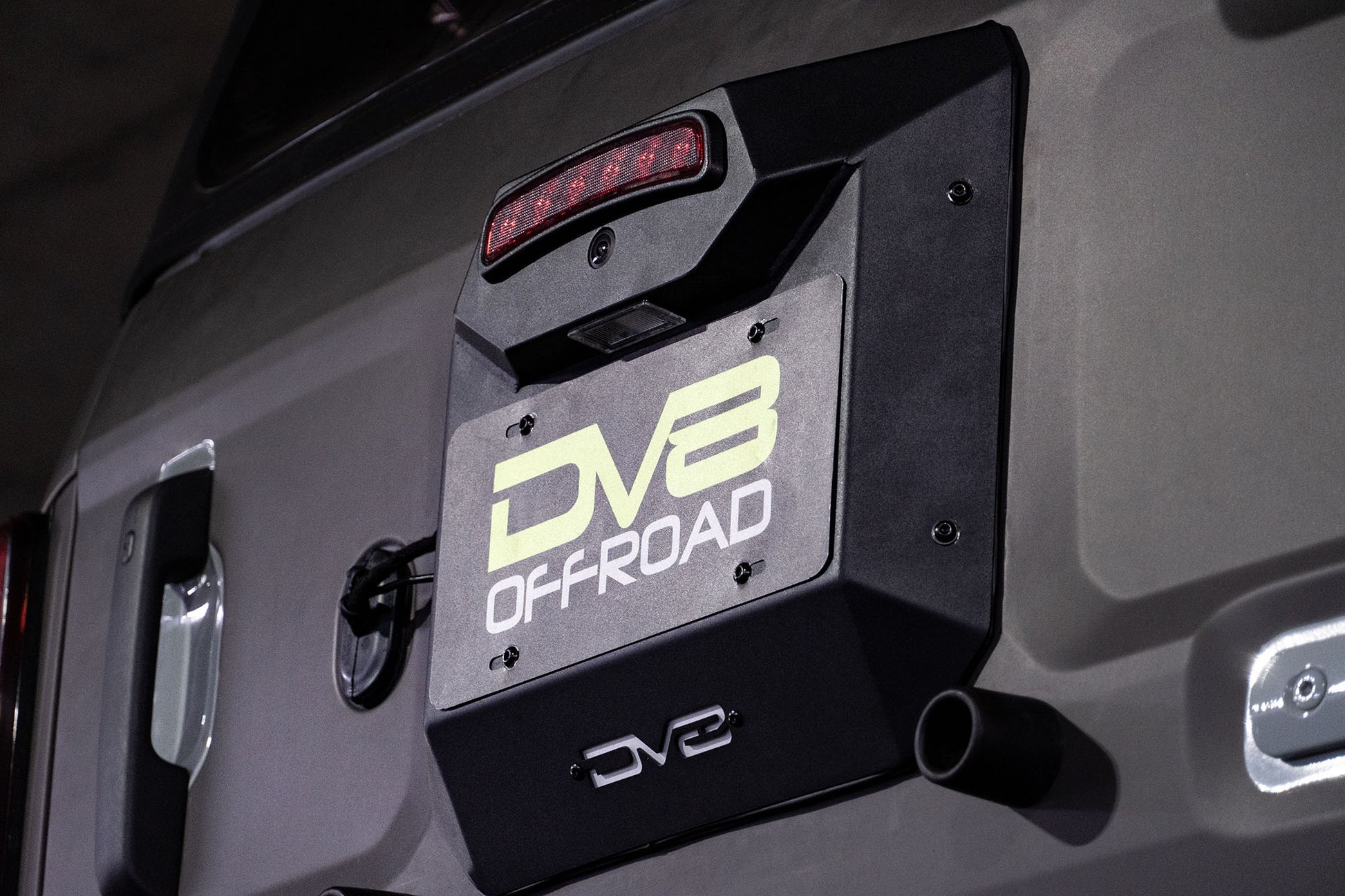 Spare Tire Carrier Delete Plate by DV8 Offroad