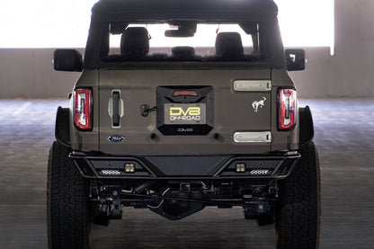 Spare Tire Carrier Delete Plate by DV8 Offroad
