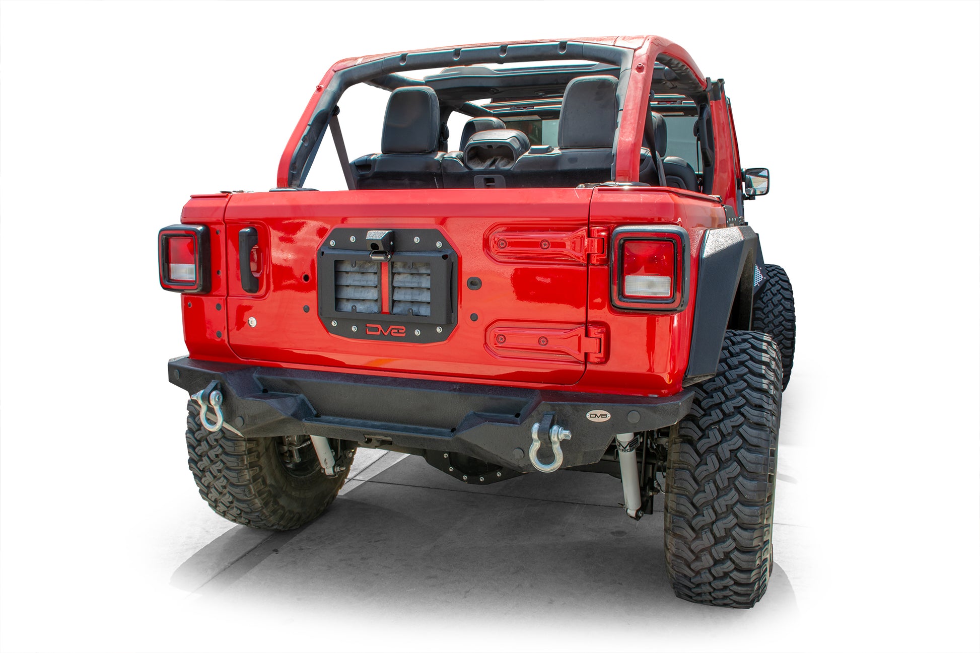 18+ Jeep JL License Plate/Camera Holder Kit by DV8 Offroad
