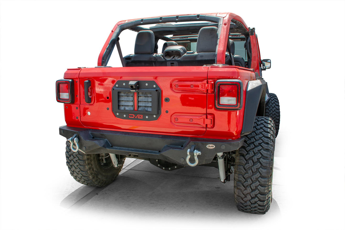 18+ Jeep JL License Plate/Camera Holder Kit by DV8 Offroad