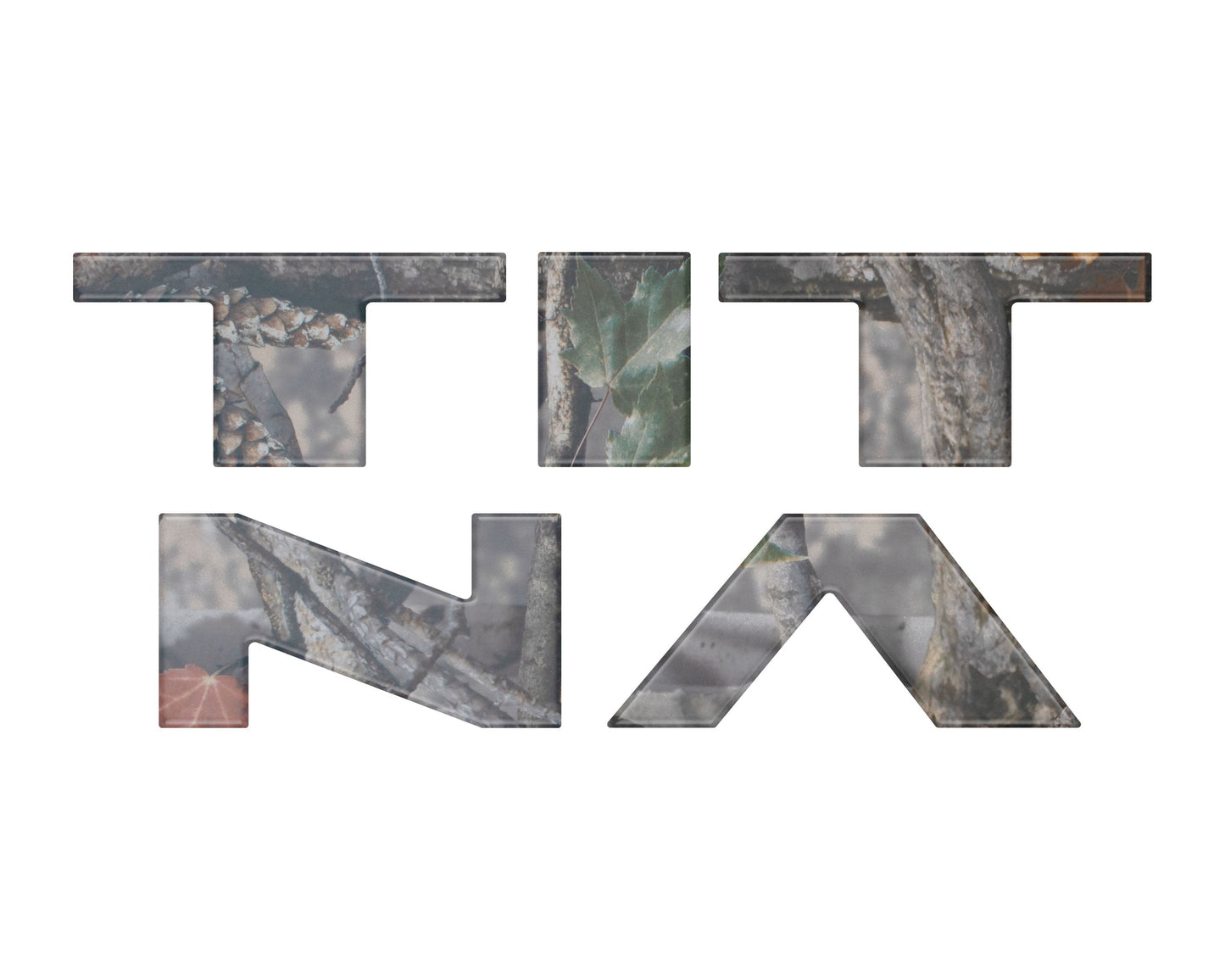 Tailgate Top Letter Inserts Fits 2022-2024 Nissan Titan by Tufskinz.com