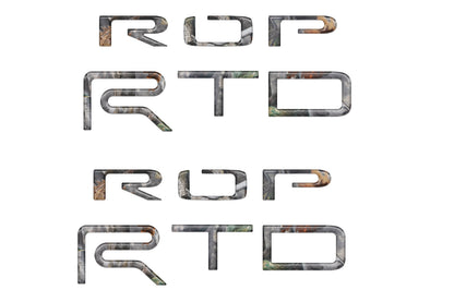 Bed Side Letter Inserts Fits 2015-2021 Toyota Tundra TRD Pro by Tufskinz.com