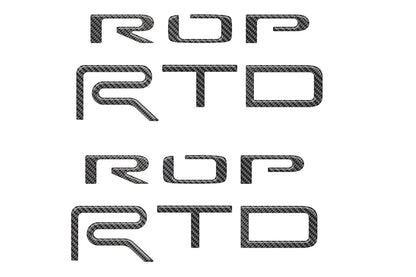 Bed Side Letter Inserts Fits 2015-2021 Toyota Tundra TRD Pro by Tufskinz.com