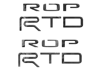 Bed Side Letter Inserts Fits 2015-2021 Toyota Tundra TRD Pro by Tufskinz.com
