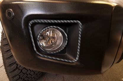 Fog Light Accent Trim Fits 2014-2021 Toyota Tundra by Tufskinz.com
