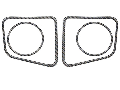 Fog Light Accent Trim Fits 2014-2021 Toyota Tundra by Tufskinz.com